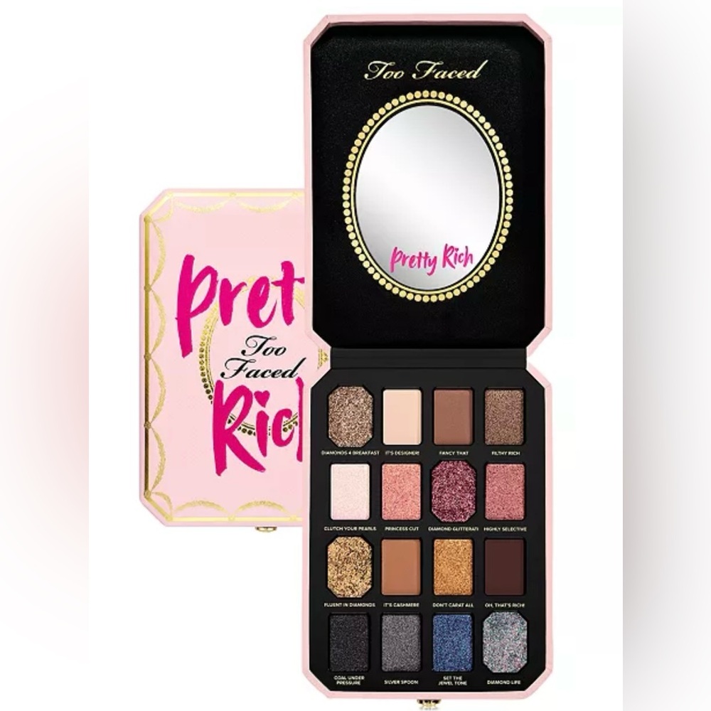Too Faced Pretty Rich Diamond Light Eye Shadow Palette 💎💕
